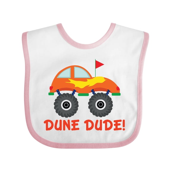 Inktastic Dune Buggy Car Kids Boys Baby Bib
