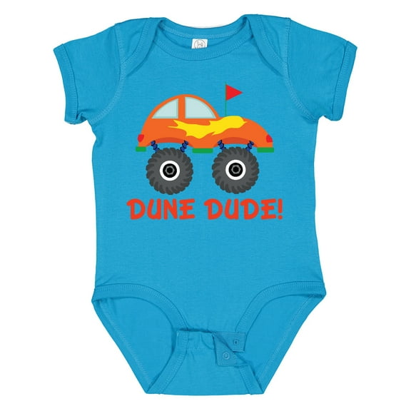 Inktastic Dune Buggy Car Kids Boys Baby Bodysuit
