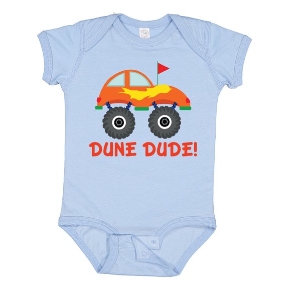 Inktastic Dune Buggy Car Kids Boys Baby Bodysuit