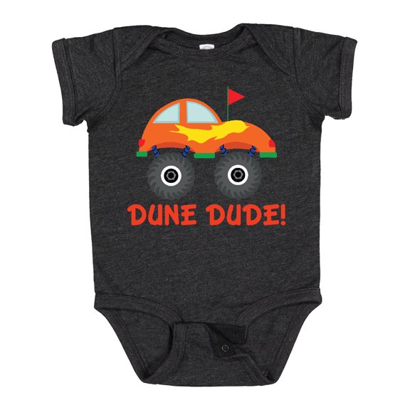 Inktastic Dune Buggy Car Kids Boys Baby Bodysuit