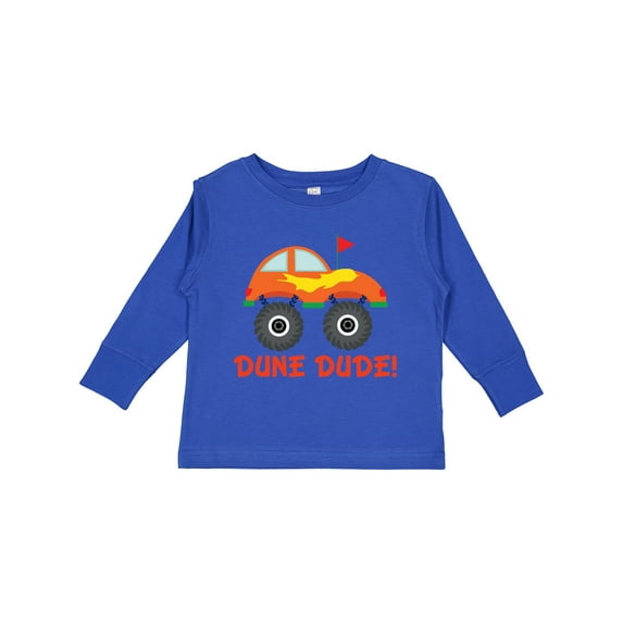 Inktastic Dune Buggy Car Kids Boys Long Sleeve Toddler T-Shirt