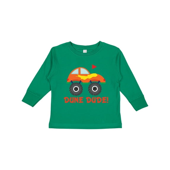 Inktastic Dune Buggy Car Kids Boys Long Sleeve Toddler T-Shirt