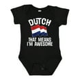 thumbnail image 1 of Inktastic Dutch Gift Pride Netherlands Flag Boys or Girls Baby Bodysuit, 1 of 5