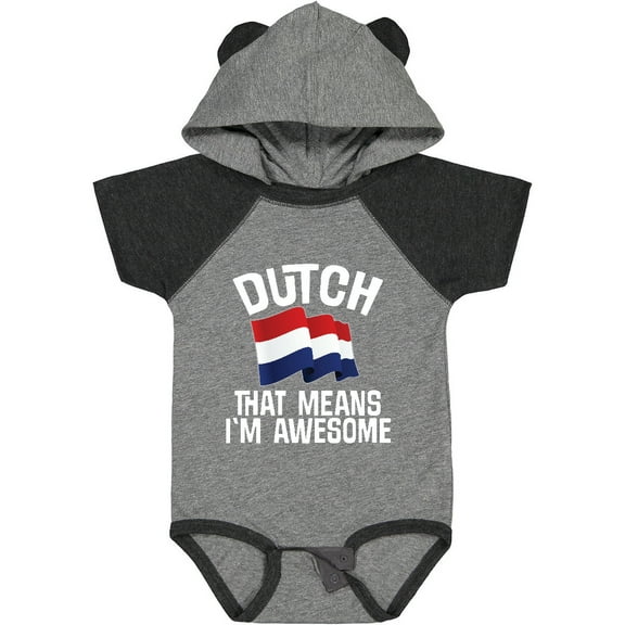 Inktastic Dutch Gift Pride Netherlands Flag Boys or Girls Baby Bodysuit