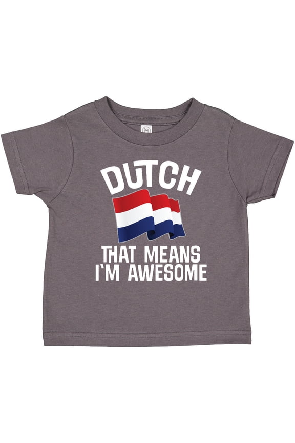 Dutch Pride Netherlands Flag Boys or Girls Toddler T-Shirt