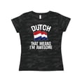 thumbnail image 1 of Inktastic Dutch Gift Pride Netherlands Flag Women's T-Shirt, 1 of 5