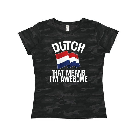 Inktastic Dutch Gift Pride Netherlands Flag Women's T-Shirt