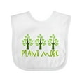 thumbnail image 1 of Inktastic Earth Day Arbor Day Plant Trees Boys or Girls Baby Bib, 1 of 4