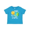thumbnail image 1 of Inktastic Earth Day Peace Love Earth Boys or Girls Baby T-Shirt, 1 of 5