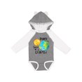 thumbnail image 1 of Inktastic Earth Day Peace Love Earth Boys or Girls Long Sleeve Baby Bodysuit, 1 of 5