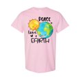 thumbnail image 1 of Inktastic Earth Day Peace Love Earth T-Shirt, 1 of 5