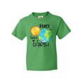 thumbnail image 1 of Inktastic Earth Day Peace Love Earth Youth T-Shirt, 1 of 5