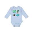 thumbnail image 1 of Inktastic Earth Day Plant a Tree Save the Bees Save the Seas Love Your Mother Boys or Girls Long Sleeve Baby Bodysuit, 1 of 5