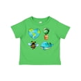 thumbnail image 1 of Inktastic Earth Day Plant a Tree Save the Bees Save the Seas Love Your Mother Boys or Girls Toddler T-Shirt, 1 of 5