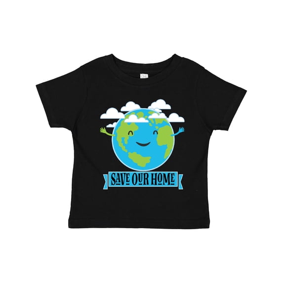Inktastic Earth Day Save Our Home Boys or Girls Toddler T-Shirt