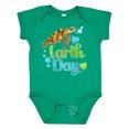 thumbnail image 1 of Inktastic Earth Day Sea Turtle and Hearts Boys or Girls Baby Bodysuit, 1 of 5