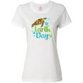 thumbnail image 1 of Inktastic Earth Day Sea Turtle and Hearts Women's T-Shirt, 1 of 5