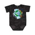 thumbnail image 1 of Inktastic Earth Day Turtle Planet with Waves and Birds Boys or Girls Baby Bodysuit, 1 of 5