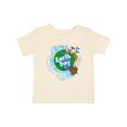 thumbnail image 1 of Inktastic Earth Day Turtle Planet with Waves and Birds Boys or Girls Baby T-Shirt, 1 of 5