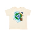 thumbnail image 1 of Inktastic Earth Day Turtle Planet with Waves and Birds Boys or Girls Toddler T-Shirt, 1 of 5