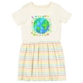 thumbnail image 1 of Inktastic Earth Day with Flowers Girls Toddler Dress, 1 of 5