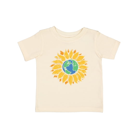 Inktastic Earth Sunflower Boys or Girls Baby T-Shirt