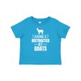 thumbnail image 1 of Inktastic Easily Distracted by Goats Boys or Girls Baby T-Shirt, 1 of 5