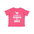 thumbnail image 1 of Inktastic Easily Distracted by Goats Boys or Girls Toddler T-Shirt, 1 of 5
