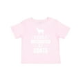 thumbnail image 1 of Inktastic Easily Distracted by Goats Boys or Girls Toddler T-Shirt, 1 of 5