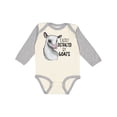 thumbnail image 1 of Inktastic Easily Distracted by Goats Cute Goat Boys or Girls Long Sleeve Baby Bodysuit, 1 of 5