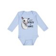 thumbnail image 1 of Inktastic Easily Distracted by Goats Cute Goat Boys or Girls Long Sleeve Baby Bodysuit, 1 of 5