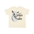 thumbnail image 1 of Inktastic Easily Distracted by Goats Cute Goat Boys or Girls Toddler T-Shirt, 1 of 5