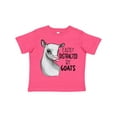 thumbnail image 1 of Inktastic Easily Distracted by Goats Cute Goat Boys or Girls Toddler T-Shirt, 1 of 5