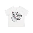 thumbnail image 1 of Inktastic Easily Distracted by Goats Cute Goat Boys or Girls Toddler T-Shirt, 1 of 5