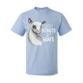 thumbnail image 1 of Inktastic Easily Distracted by Goats Cute Goat T-Shirt, 1 of 5
