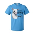 thumbnail image 1 of Inktastic Easily Distracted by Goats Cute Goat T-Shirt, 1 of 5