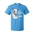 thumbnail image 1 of Inktastic Easily Distracted by Goats Cute Goat T-Shirt, 1 of 5