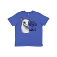 thumbnail image 1 of Inktastic Easily Distracted by Goats Cute Goat Youth T-Shirt, 1 of 5