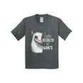 thumbnail image 1 of Inktastic Easily Distracted by Goats Cute Goat Youth T-Shirt, 1 of 5