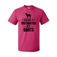 thumbnail image 1 of Inktastic Easily Distracted by Goats T-Shirt, 1 of 5