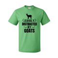 thumbnail image 1 of Inktastic Easily Distracted by Goats T-Shirt, 1 of 5