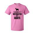 thumbnail image 1 of Inktastic Easily Distracted by Goats T-Shirt, 1 of 5