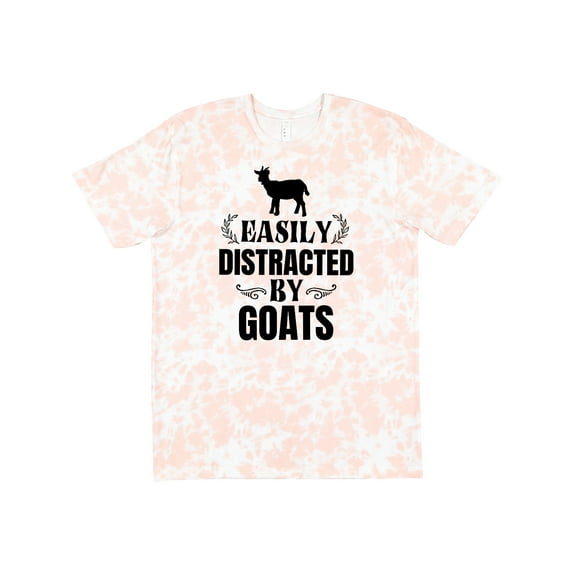 Inktastic Easily Distracted by Goats T-Shirt