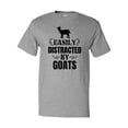 thumbnail image 1 of Inktastic Easily Distracted by Goats T-Shirt, 1 of 5