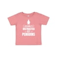 thumbnail image 1 of Inktastic Easily Distracted by Penguins Boys or Girls Baby T-Shirt, 1 of 5