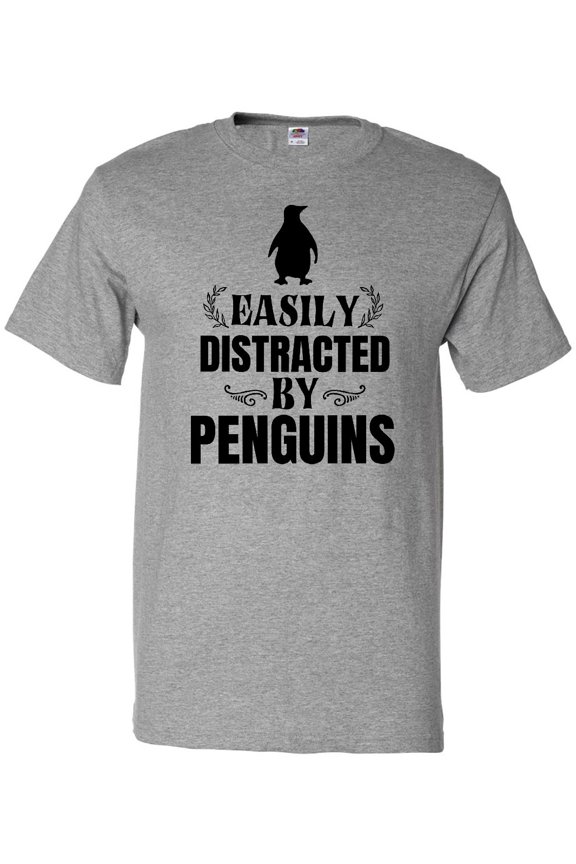 Easily Distracted by Penguins T-Shirt