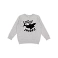 thumbnail image 1 of Inktastic Easily Distracted by Sharks Youth Sweatshirt, 1 of 4