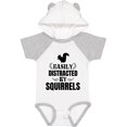 thumbnail image 1 of Inktastic Easily Distracted by Squirrels Boys or Girls Baby Bodysuit, 1 of 5