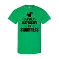 thumbnail image 1 of Inktastic Easily Distracted by Squirrels T-Shirt, 1 of 5