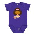 thumbnail image 1 of Inktastic Easter African American Girl Girls Baby Bodysuit, 1 of 5